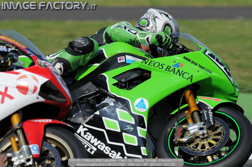 2008-05-11 Monza 0666 Superbike - Warm Up - Makoto Tamada - Kawasaki ZX-10R